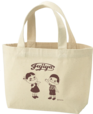 「レトロペコちゃんランチトートバッグ」【西洋菓子舗 不二家】