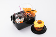 ハロウィンオリジナルデコレーションセット（パンプキンカップケーキ） 1,000円