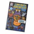 マーベル ミッキー＆フレンズ ピンバッジ The Infinity Gauntlet Disney100 special MARVEL comic cover series 2,090円