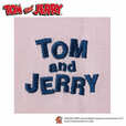 【トムとジェリー】フロントにポップなロゴ刺繍