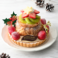 クリスマス贅沢苺のツリータルト
