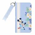 スマートフォンケース 3,800円｜サイズ：縦約17×横約9cm、各種スマートフォン対応（最大対応サイズ：縦163×横80×厚み10mm）（マルチケース）縦約12×横7cm （スライダーケース）縦約10×横約7cm｜東京ディズニーリゾート「Disney Blue Ever After」グッズ｜発売日：2023年5月25日（木）｜販売店舗：東京ディズニーランド「ディズニー＆カンパニー」、東京ディズニーシー「ベッラ・ミンニ・コレクション」