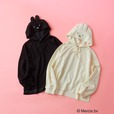 【ミッフィー×OPAQUE.CLIP】「miffy x OPAQUE.CLIPポイント刺しゅう入りフーディ―」5,479円/袖口には70周年を記念するロゴ刺繍入り