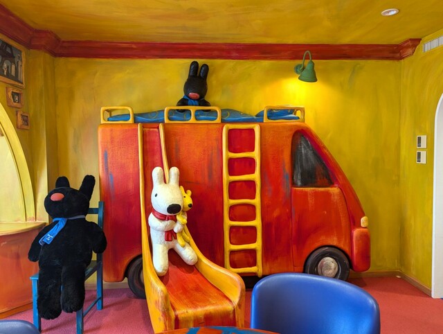 【ハイランドリゾートホテル＆スパ】リサたちが絵本から飛び出したかのような「リサ ルーム」