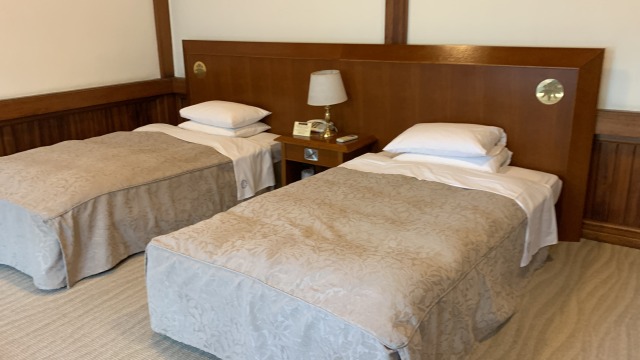 高品質な寝具で旅に疲れを癒せる