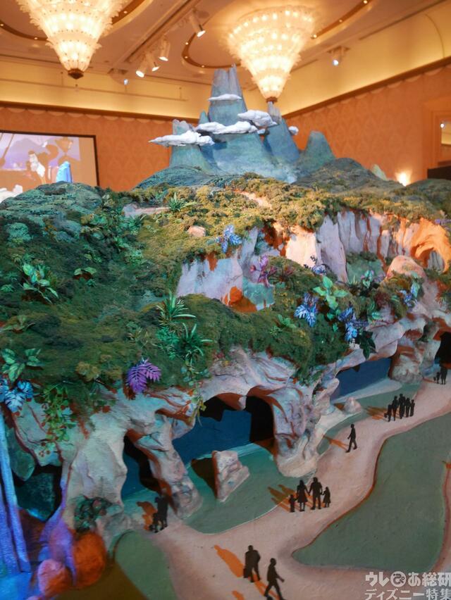 東京ディズニーシー新エリア「ファンタジースプリングス」模型展示