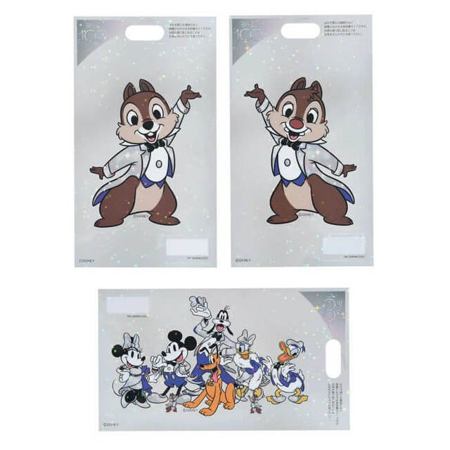 ミッキー&フレンズ シール・ステッカー ダイカット 9枚セット The Disney100 Platinum Celebration Collection 1,485円