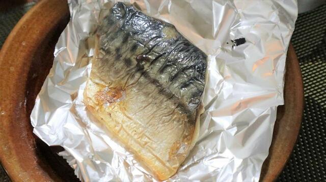 【ソト(SOTO) 燻家 スモークハウス】サバの塩焼き