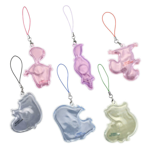 チェシャ猫 シークレットストラップ リフレクター ライトアップ CHESHIRE CAT 700円