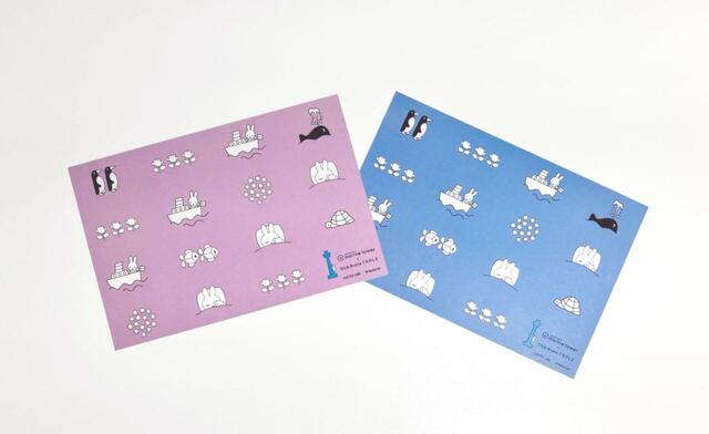 「横浜マリンタワー」イベント限定ポストカード付き特別チケットの、ポストカード【横浜マリンタワー × Dick Bruna TABLE in YOKOHAMA Bay Area】