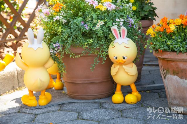 「うさピヨ・イースターパーク」デコレーション