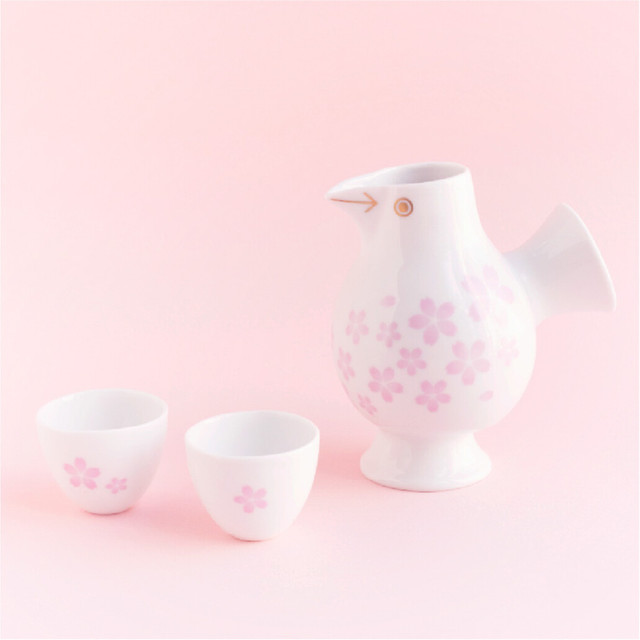 【リサ・ラーソンの桜アイテム】桜のおさけとり