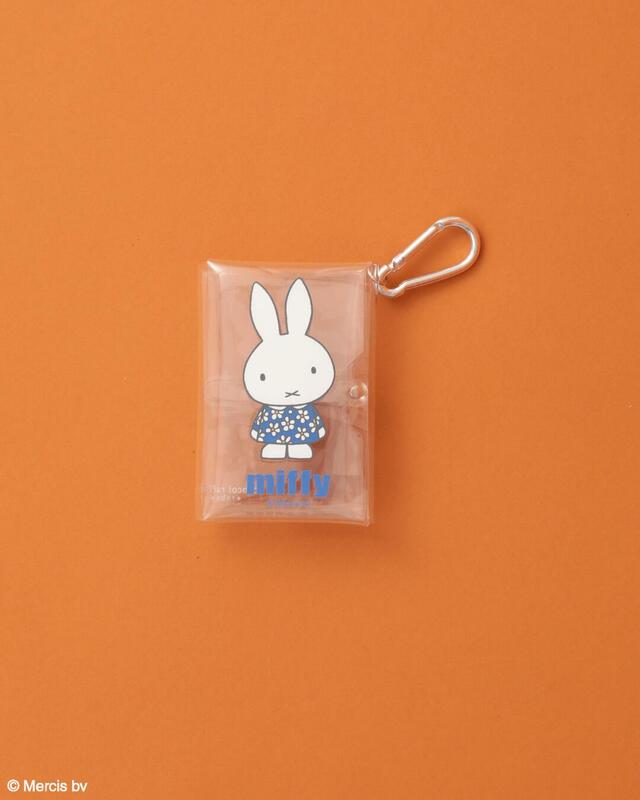miffy/PVCポーチ  カラー：Clear  価格：￥1,490【Green Parks miffyコレクション】
