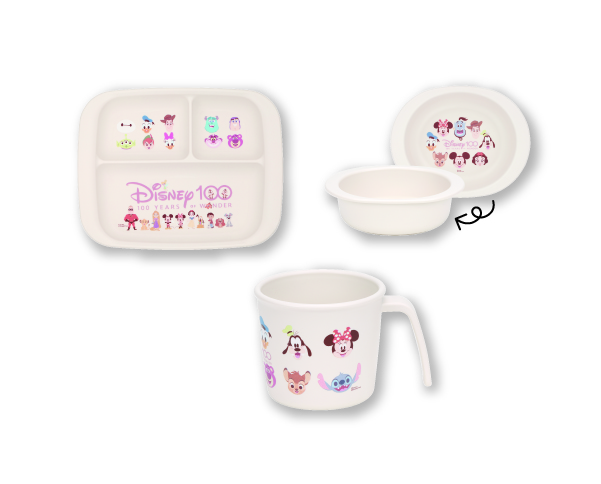 ディズニー100th デザイン食器 お楽しみセット｜2,200円(税込)