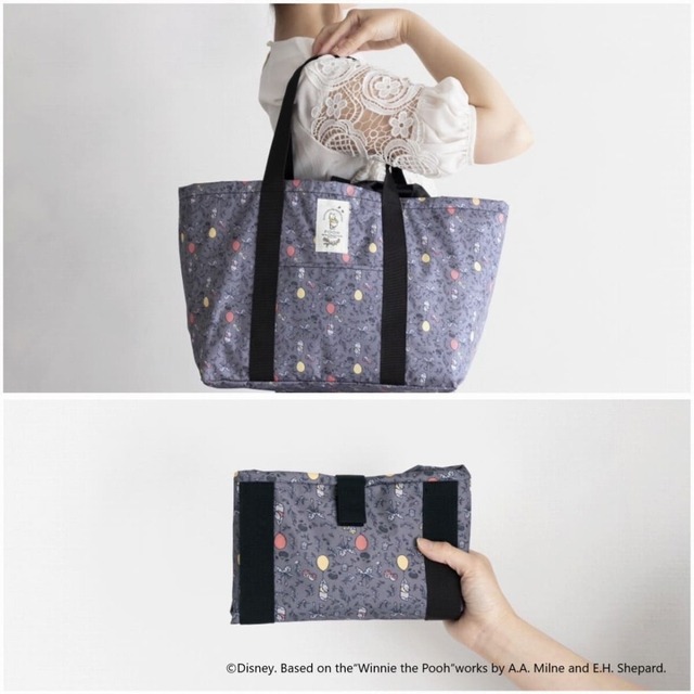 肩にかけられる長めの持ち手もうれしいポイント