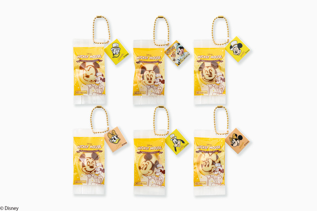 ミッキーマウス/「銀座のキャラメルケーキ」です。 スクイーズマスコット