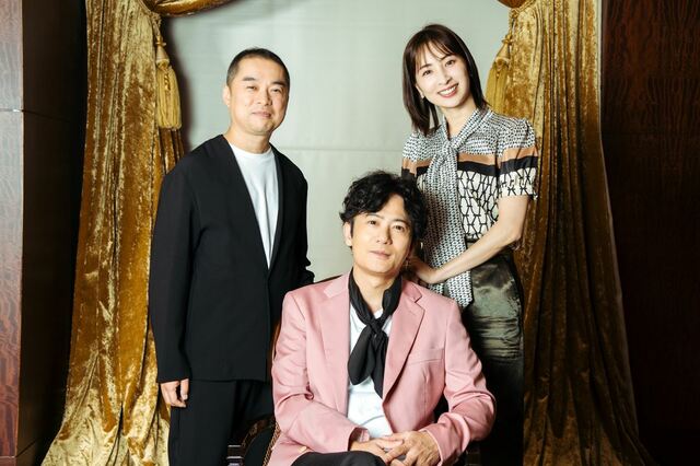 左から）横山拓也、稲垣吾郎、真飛聖