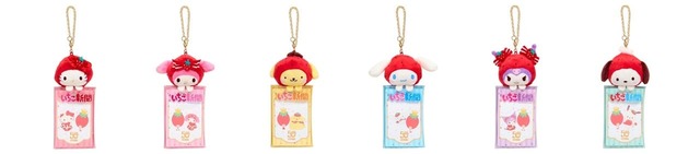 【いちご新聞50周年】マスコット付きクリアケース（全6種） 各1,793円