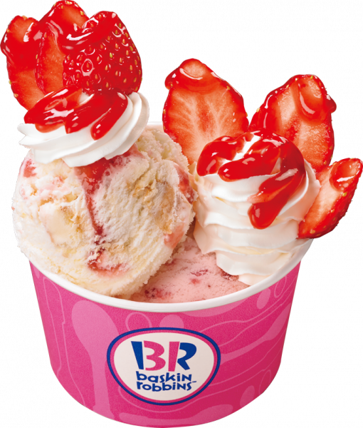 カップサンデー キッズダブル ストロベリーソース