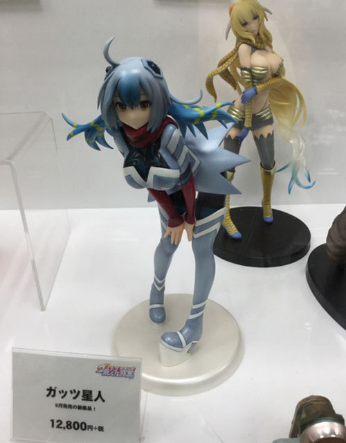 「ウルトラ怪獣擬人化計画」に展示されたサプライズネクスト「ガッツ星人」