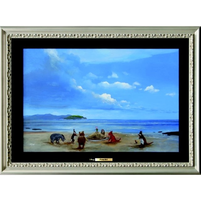 ディズニーファインアート プー　アンド　フレンズ　アット　ザ　シーサイド 世界限定195枚 1,188,000円