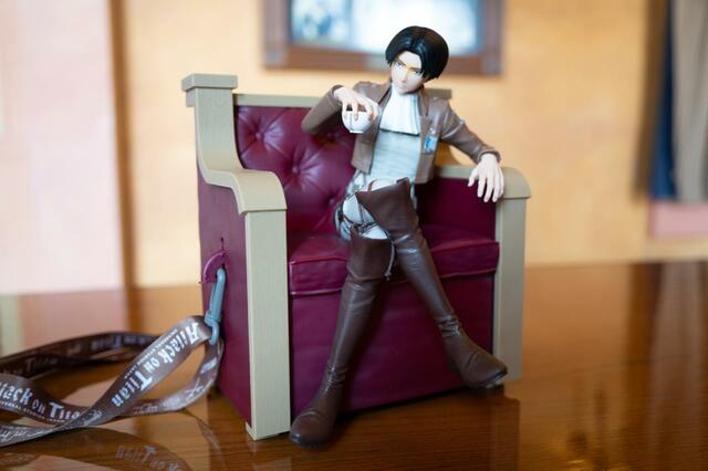 リヴァイ兵長ポップコーンバケツ〜休息の紅茶フレーバー〜 4,500円