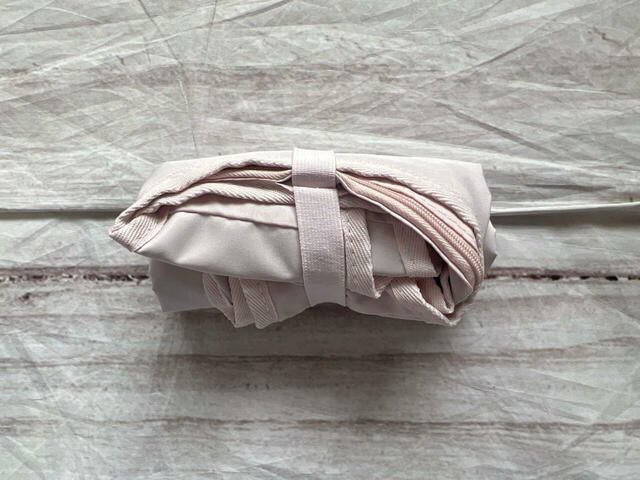 パッカブルで留めて完成！