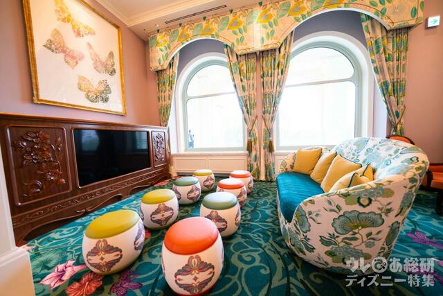 【東京ディズニーシー・ファンタジースプリングスホテル】ファンタジーシャトー ラウンジ