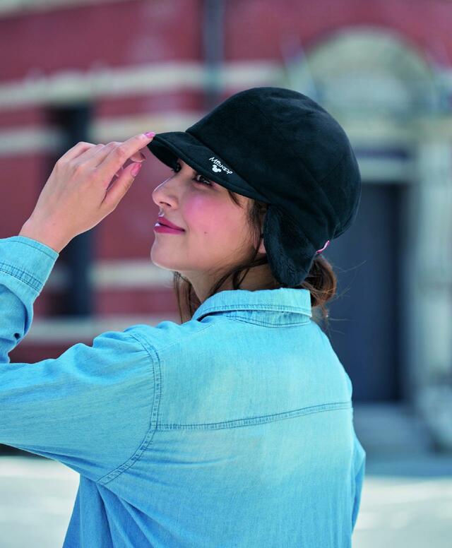 耳あて付きキャスケット（選べるキャラクター）｜￥3,990 （税込）