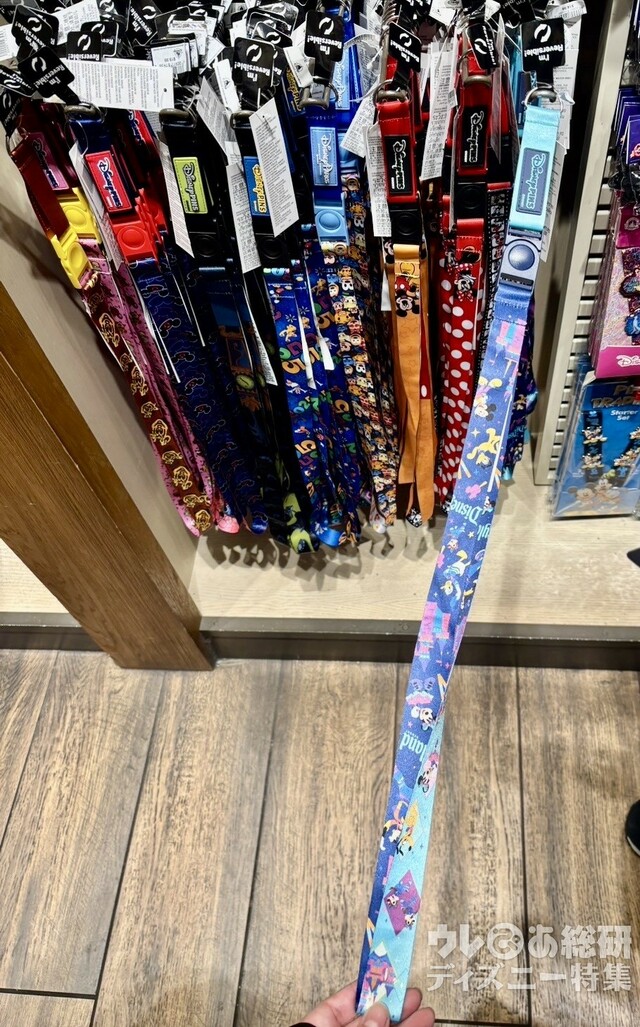 ディズニーランド・リゾート70周年グッズ　ネックストラップ