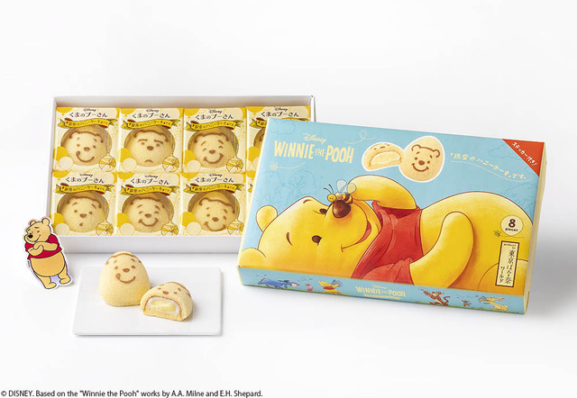 くまのプーさん/「銀座のハニーケーキ」です。 8個入 1,706円|Disney SWEETS COLLECTION by 東京ばな奈