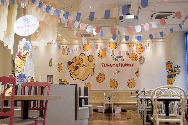 「くまのプーさん」FUNNY & HUNNY OH MY CAFE