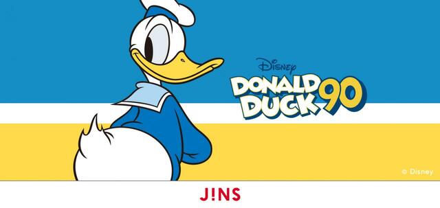 JINS / Disneyモデル「ドナルドダックバースデーモデル」