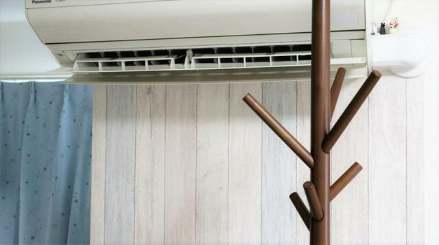 【ニトリ ポールハンガー】15分ほどで完成!高さは180cm近くになります