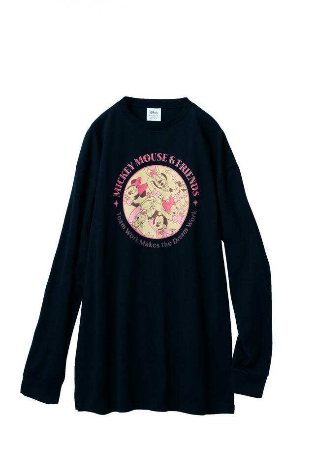 ロング丈Tシャツ 2,990円