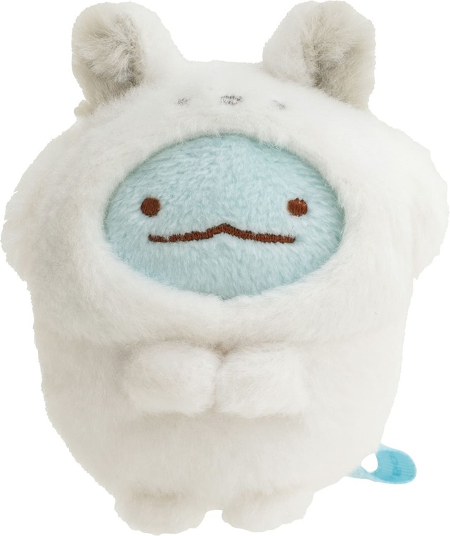 「てのりぬいぐるみ」とかげ（シロキツネ）1,100 円