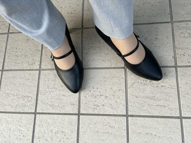 【ファッションセンターしまむら KRPUSTアーモンド5.5】カジュアルなコーディネートにも合わせやすい