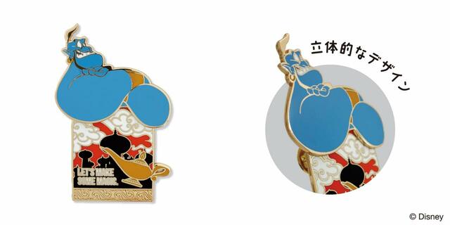 コレクションピンバッジ  ジーニー  1,650円