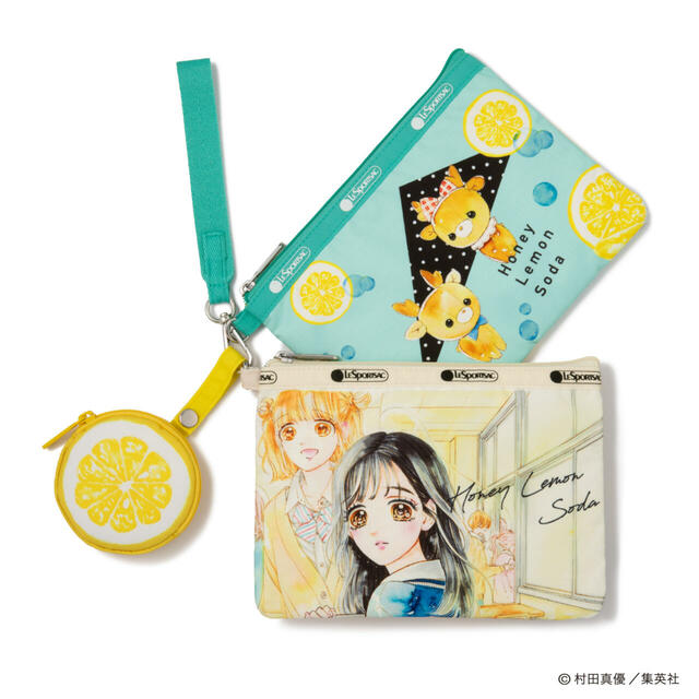 Wristlet Pouch W/Charm  ポーチ/チャーム：各14,300円（税込）