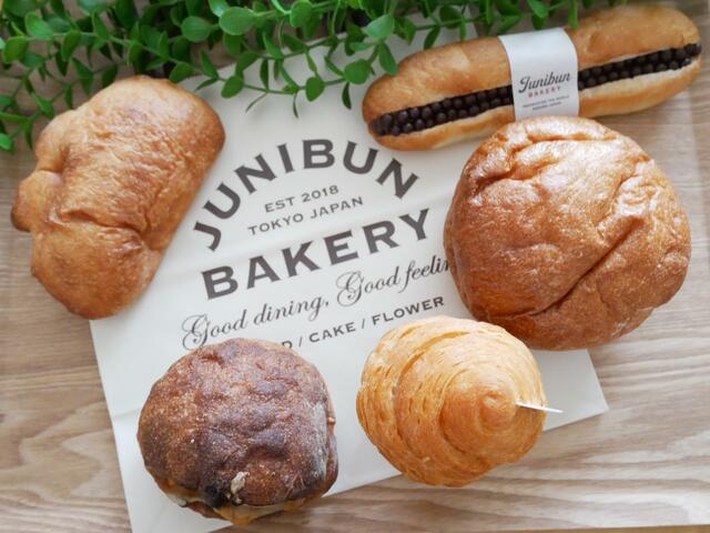 ジュウニブンベーカリーのパン