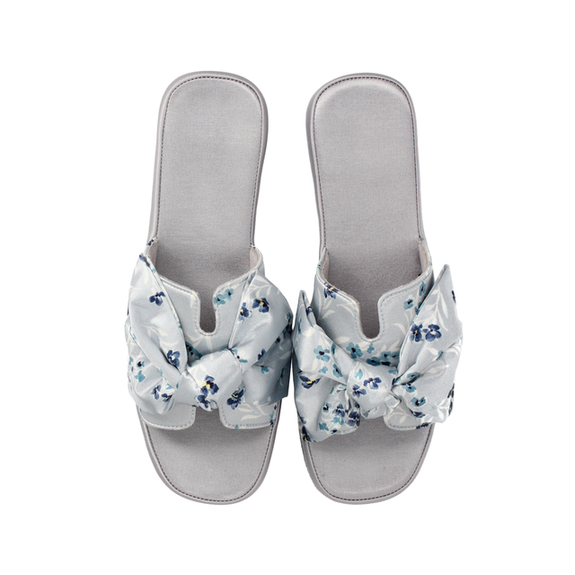 Francfranc（フランフラン）スカーフリボン ルームシューズ フラワー 