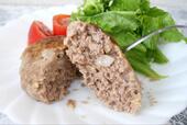 【ゼラチン ハンバーグ】噛むほどにうま味が広がる