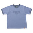 「STARBUCKS STAND by BEAMS LOGO リンガー Tシャツ(杢ブルー)」<価格:9,350円(税込)>【毎日のコーヒーシーンを彩るアイテムが勢ぞろい!「STARBUCKS STAND by BEAMS」の定番コレクション『CORE Collection』に第2弾が登場!】