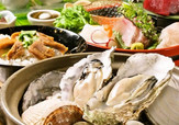 佐渡島郷土料理と牡蛎の食べ飲み放題