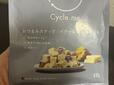 【Cycle.me　おつまみスナック　バター風味 さつまいも】さつまいもの写真が目を引くパッケージ