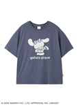 【ジェラピケ×サンリオ】【レディース】ワンポイントTシャツ　¥5,390