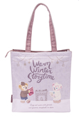「ダッフィー&フレンズのウォームウィンター・ストーリータイム」トートバッグ