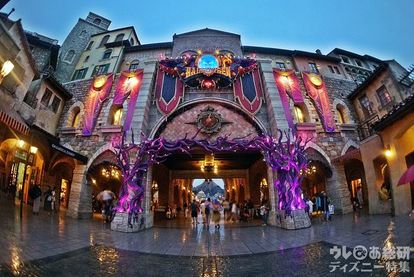 魚眼レンズで楽しむ ディズニー ハロウィーン の東京ディズニーリゾートの風景 ディズニー特集 ウレぴあ総研