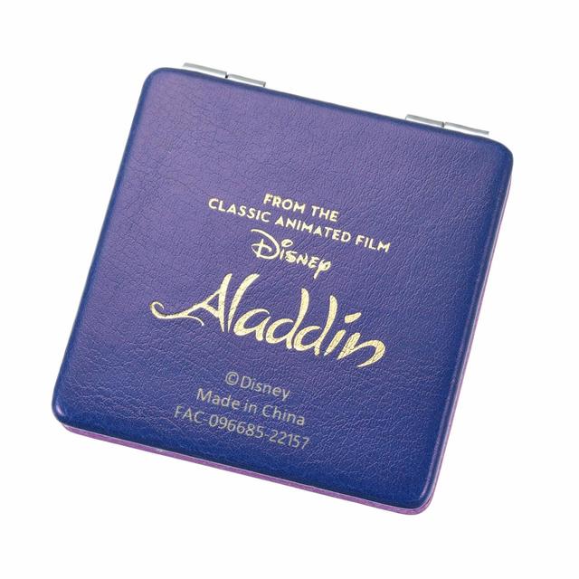 ラジャー、アブー、魔法のじゅうたん ハンドミラー・手鏡 スクエア Aladdin 30years 990円