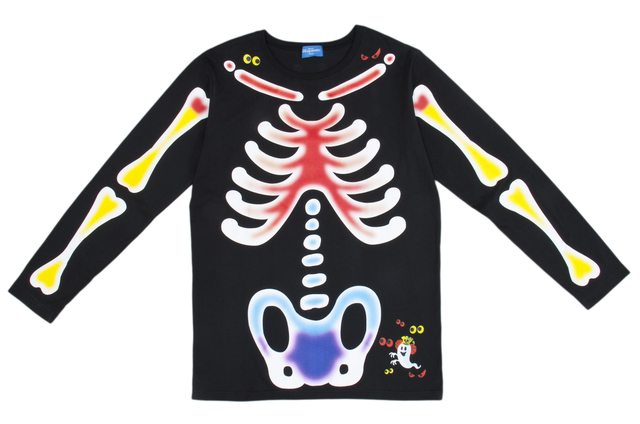 長袖Tシャツ|(メンズM-L) 3,600円、(レディースM-L) 3,300円|東京ディズニーリゾート「ディズニー・ハロウィーン」2019 スペシャルグッズ|販売店舗:東京ディズニーランド「グランドエンポーリアム」